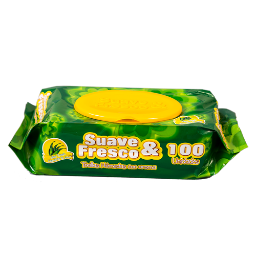 TOALLA SUAVE & FRESCO EMPAQUE VERDE
