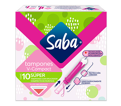 SABA TAMPONES SUPER 10 UNIDADES