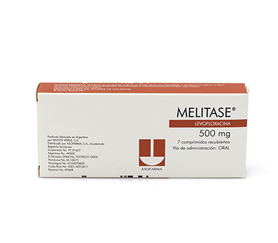 MELITASE 500 MG COMPRIMIDOS RECUBIERTOS