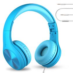 LilGadgets Connect+ Pro Wired Kids Headphones for School with M