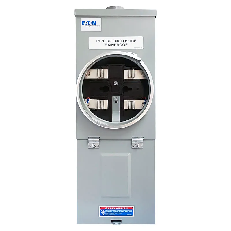 Combo base para medidor de 100 A + breaker 2 x 100 A- BRm²100MR2-N + BR2100