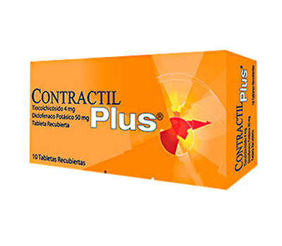 CONTRACTIL PLUS 4MG/50MG X10 TABLETAS RECUBIERTAS