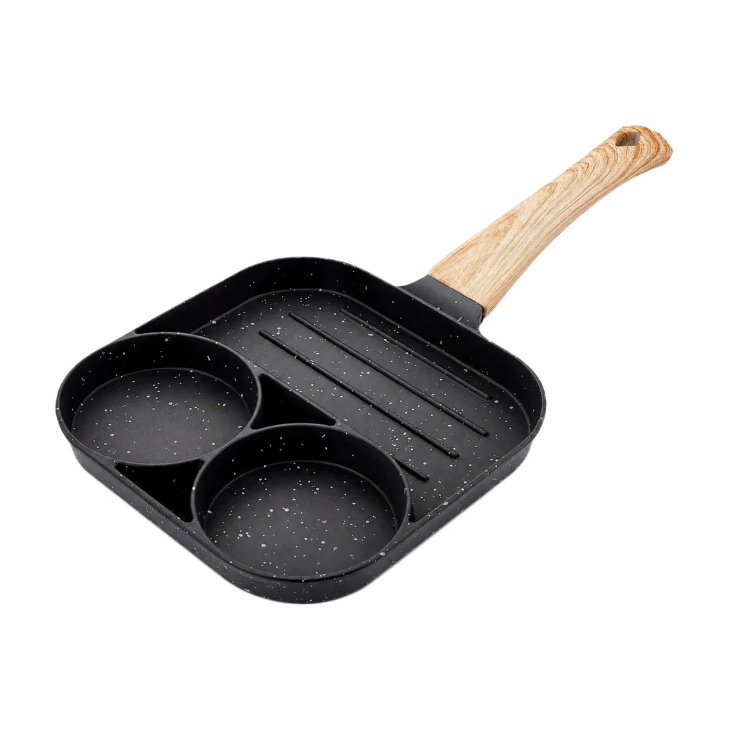 Miomu Sartén Triple, Cocina en Acción