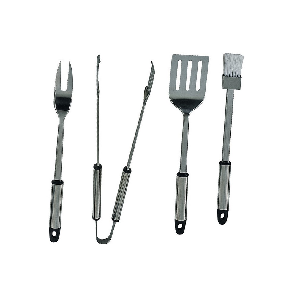 Utensilios para barbacoa 4 pzas