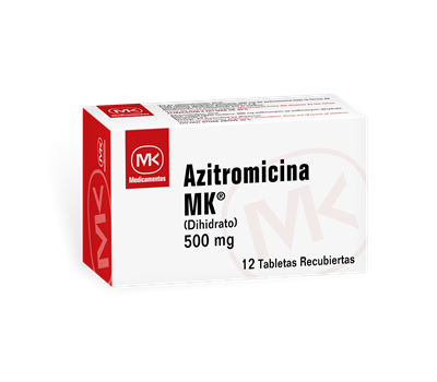 AZITROMICINA MK 500 MG TABLETAS VÍA ORAL