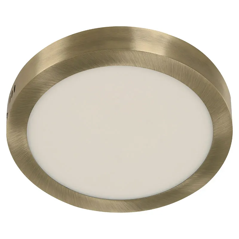 Panel led sobreponer 18 W bronce luz fría