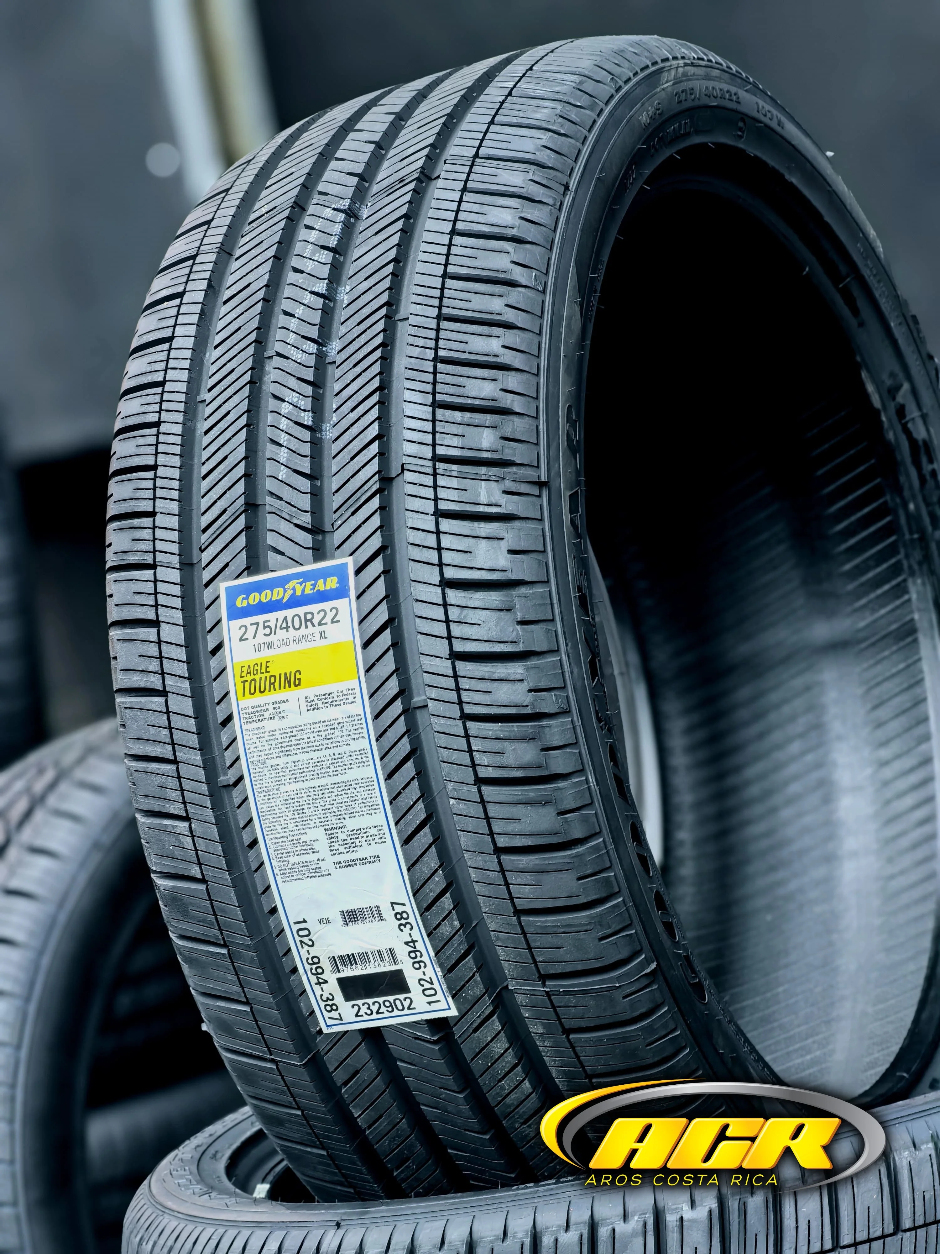 275/40R22 Goodyear Eagle Touring