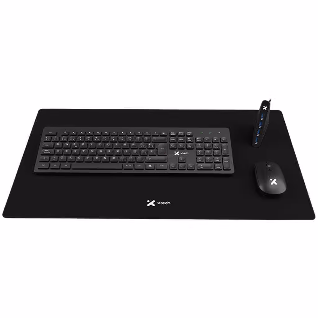 Teclado, Mouse, Mousepad y Hub 4 Hub Xtech
