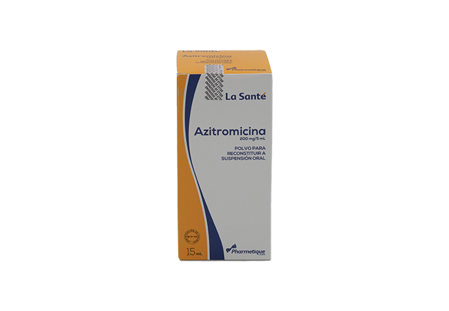 AZITROMICINA SUSPENSIÓN 200 MG / 5 ML 15 ML