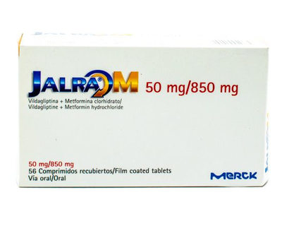 Jalra 50/850 mg 56 comprimidos