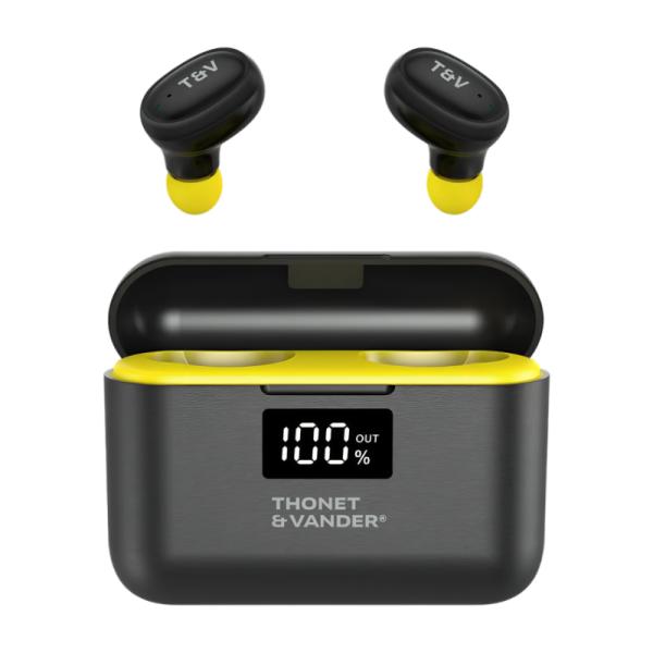 Audifono Thonet & Vander Bohne Topp Inalámbrico Bluetooth – Negro