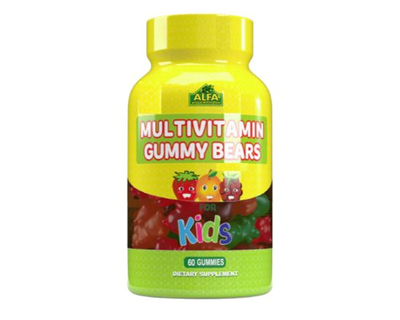 Alfa, Multivitamin Gummy Bears, for Kids, 60 Gummies