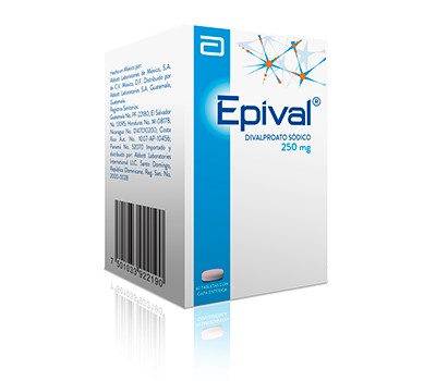 EPIVAL 250MG 60 TABLETAS