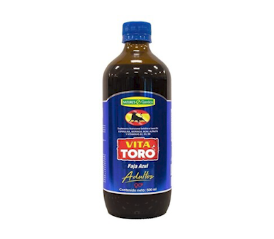 NATURES GARDEN VITA TORO FAJA AZUL SOLUCION 500 ML
