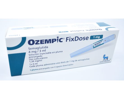 OZEMPIC FIX DOSE 4 mg/3 ml 1 pluma precargada