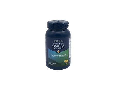 GNC TRIPLE STRENGTH OMEGA COMPLEX 90 CÁPSULAS BLANDAS