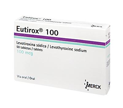 EUTIROX 100 MCG TABLETAS VIA ORAL