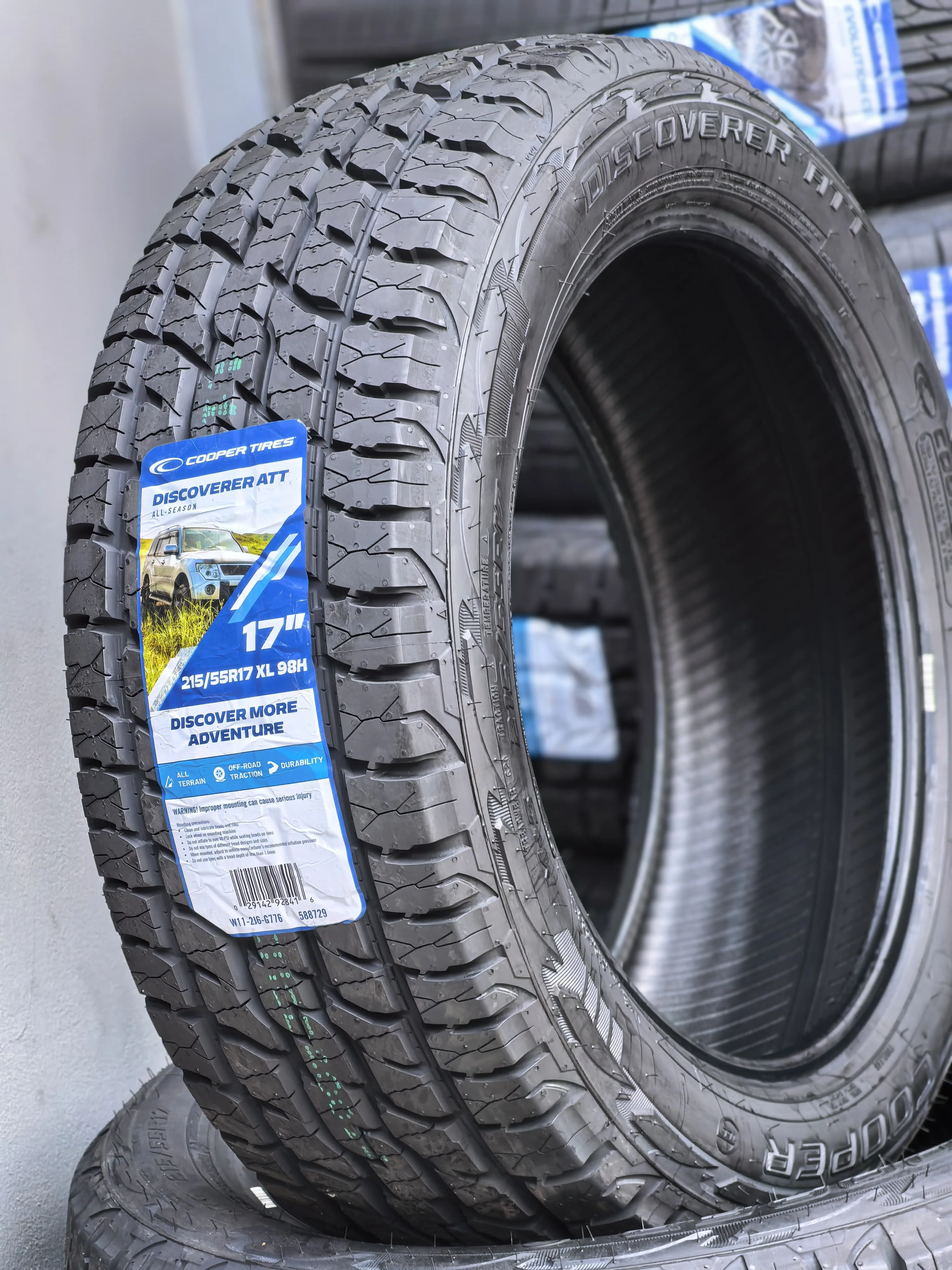 215/55R17 Cooper Discoverer ATT