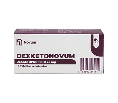 DEXKETONOVUM 25 MG X 10 TABLETAS