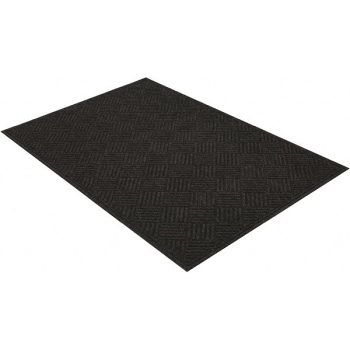 ALFOMBRA 60X90CM CROSSHATCH GRIS APACHE MILLS