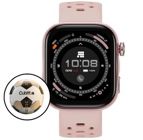 Reloj Inteligente Cubitt VIVA PRO 2 – Rosado + Balón Cubitt