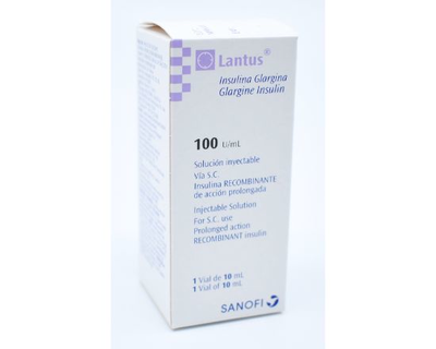 Insulina Glargina Lantus FRASCO 1 vial de 10 mL