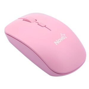 Trust mouse inalambrico recargable color azul silencioso – 24934
