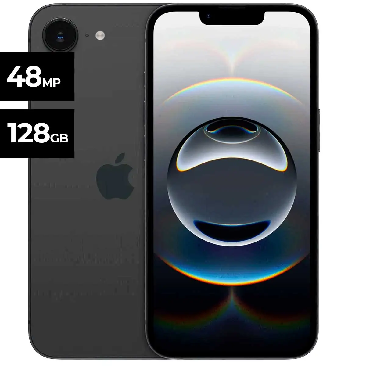 Celular 5G Apple iPhone 16E Negro 8GB RAM 128GB