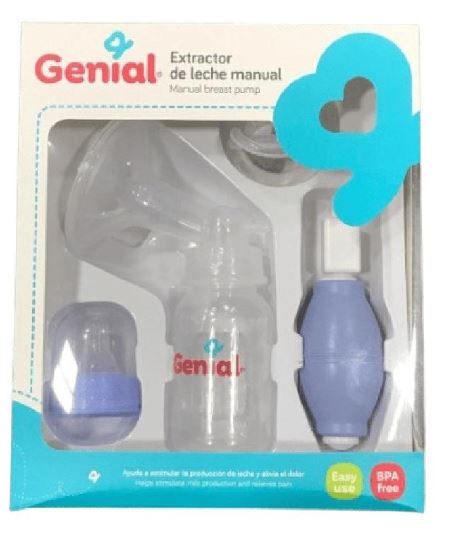 GENIAL EXTRACTOR DE LECHE MANUAL