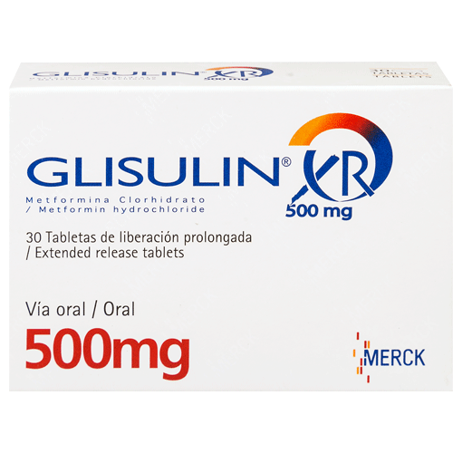 GLISULIN TABLETAS 500 MG