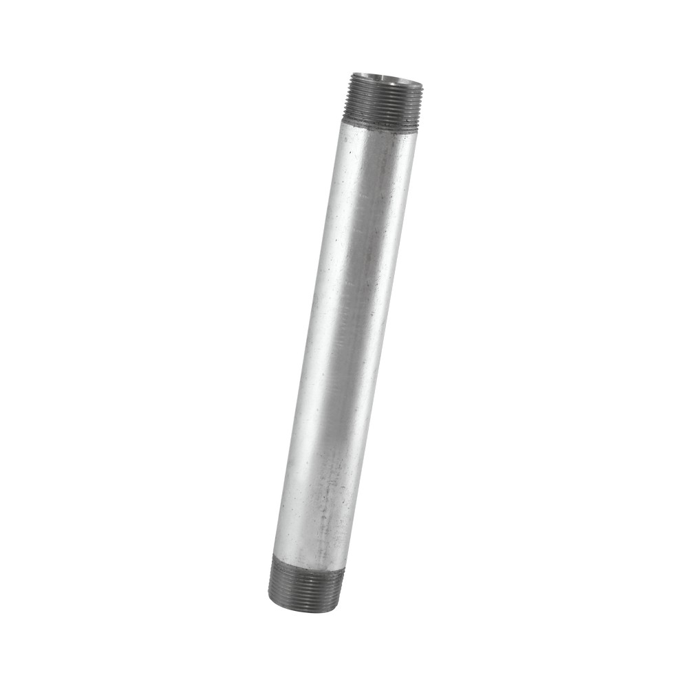 Niple galvanizado de 1 x 9 pulg