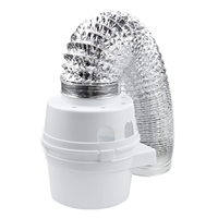 Kit Ventilacion Secadora Atrapa Pelusas 4"X 1,5 m