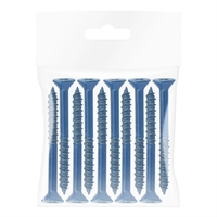 Tornillo Concreto Plano 1/4 X 2 3/4" 10 Unidades