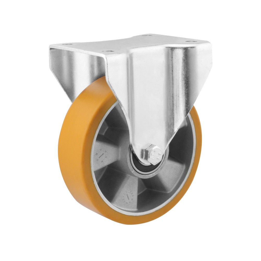 Rodo fijo 160 mm rueda poliuretano 500 kg