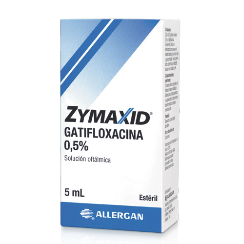 ZYMAXID 5 ML SOLUCION OFTALMICA
