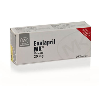 MK ENALAPRIL 20 mg x 30 TABLETAS