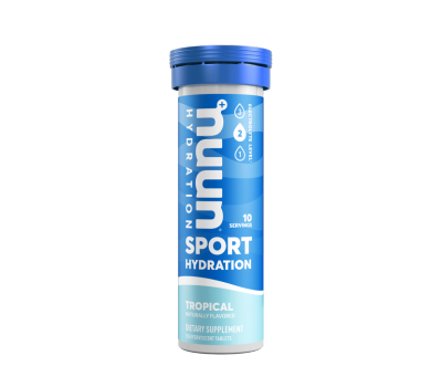 NUUN HYDRATION SPORT TROPICAL TABLETA EFERVESCENTE 10 UNIDAD(ES)