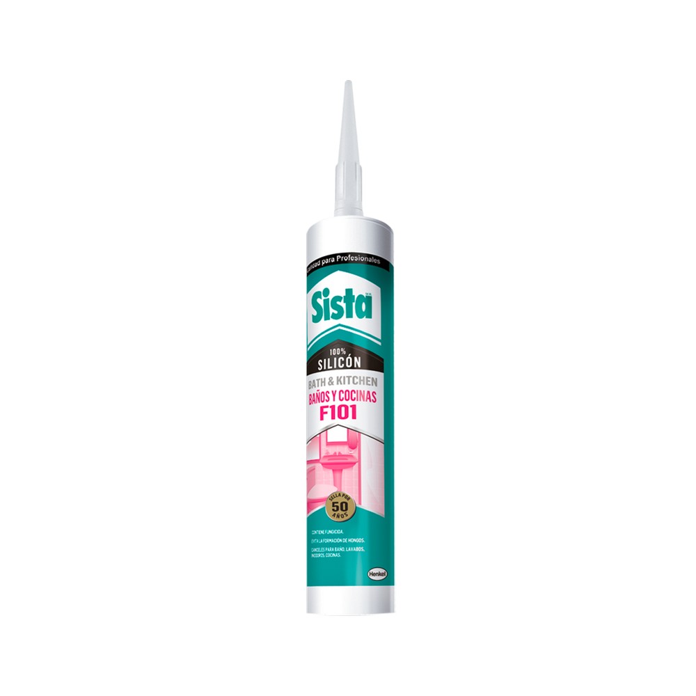 Silicón transparente cocina y baños 10.1 oz