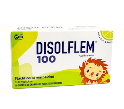 DISOLFLEM 100 MG SOBRES X10