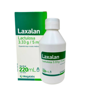Laxalan 3.33 g/5 ml, jarabe, 220 ml
