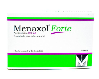 Menaxol Forte granulado 600mg 10 sobres