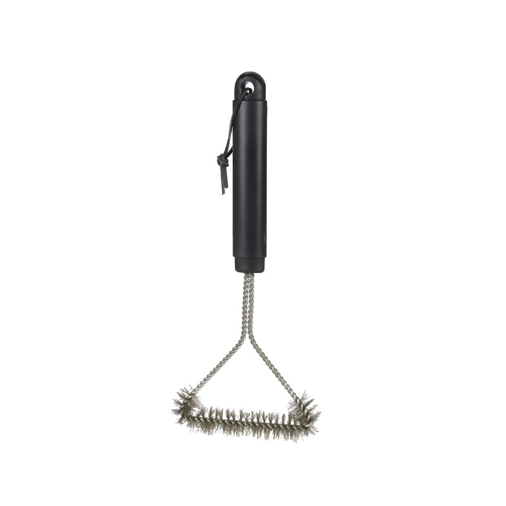 Cepillo para parrilla cerdas de acero inoxidable