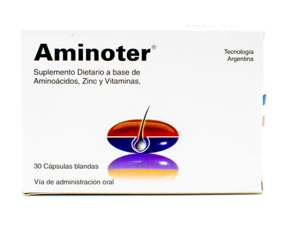 Aminoter, 30 cápsulas blandas