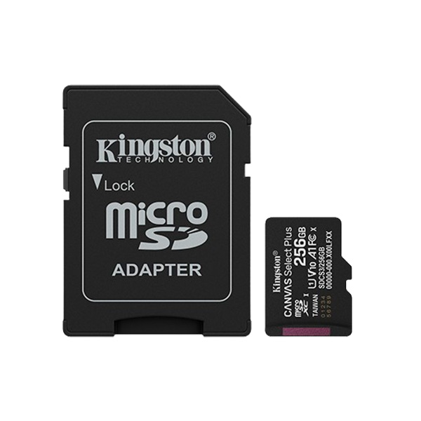 Kingston Tarjeta microSD 256GB alto rendimiento