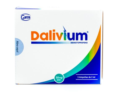 Dalivium 50 mg 2 ml 1 ampolla