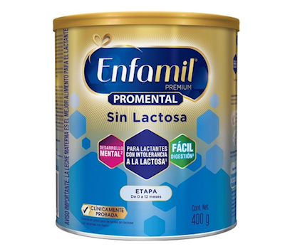 ENFAMIL FÓRMULA INFANTIL SIN LACTOSA PREMIUM 400 GR