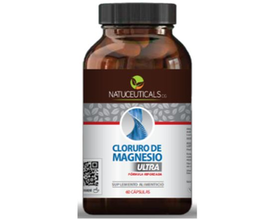 Cloruro de Magnesio Ultra, 60 Capsulas