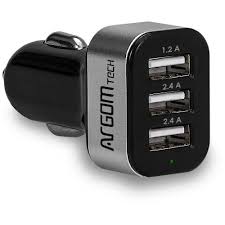 Cargador Para Auto Argom USB ARG-AC-0113BK