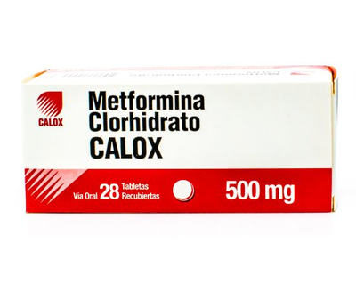 Metformina Calox 500 mg28 comprimidos