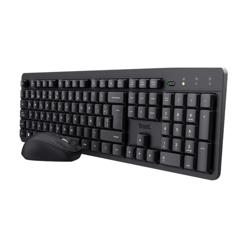 Trust Combo Teclado y Mouse Inalámbrico Silencioso TKM-360 en español - 25356 TR00106